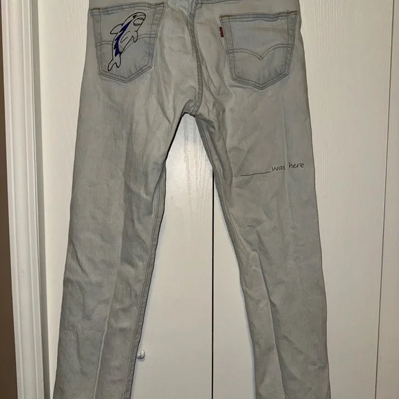 Levi's 501 93 Cropped Stretch Jeans - Picture 4 of 16